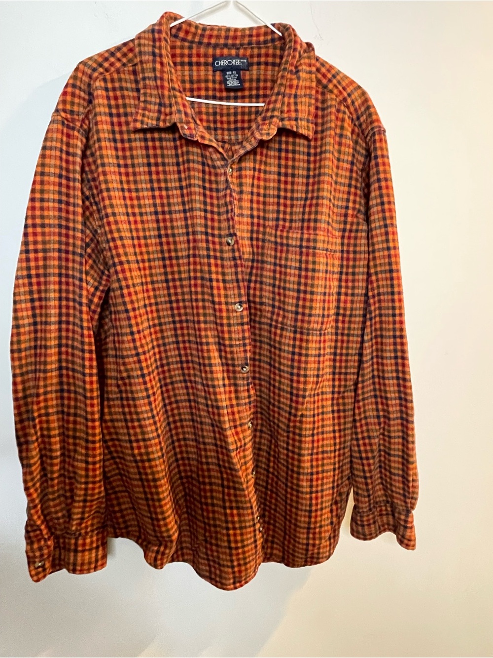 Vintage Cherokee XL flannel shirt